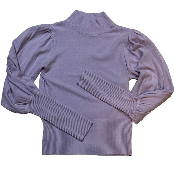 Sweaters - Lavender Turtleneck Sweater